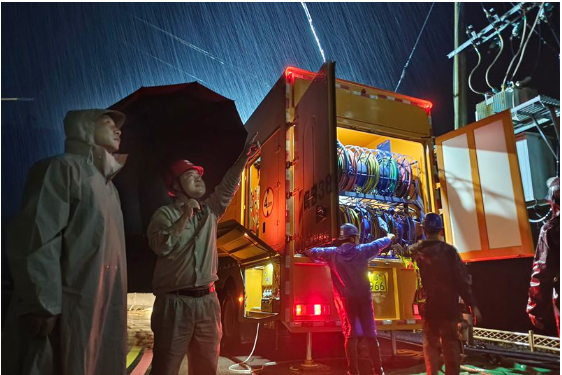 国家电网有力应对强降雨筑牢光明防线